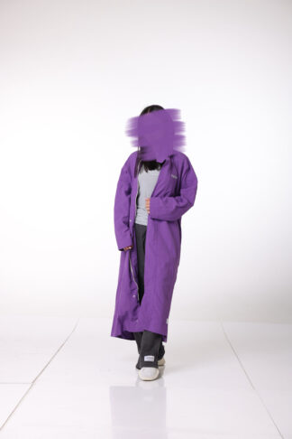 Purple Maxi Coat | Active Hassani