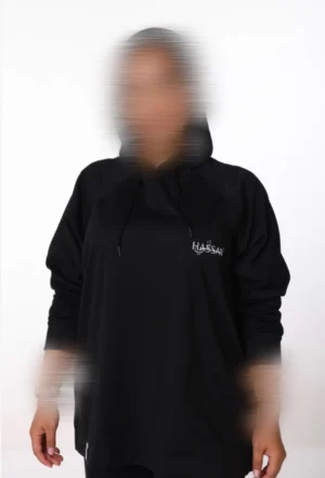 Black Women's Loungewear Set | Active Hassani